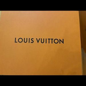 Louis Vuitton empty box and bag for sale in great condition